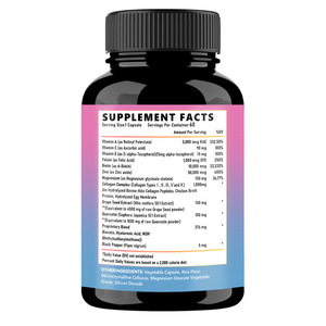 OEM Bestseller 14-in-1 Collageen Peptide <span class=keywords><strong>Capsules</strong></span> Vital Glow Mariene Collageen Biotine Keratine voor Gezonde Huid Beautyproducten - Product Image 2