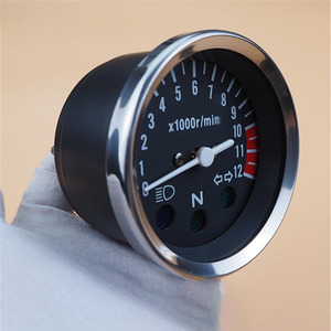 Nouveau compteur de vitesse de moto 12V tachymètre Instrument de compteur de ralenti pour motos HJ125 GN125 HJ GN 125 125cc 150cc - Product Image 3