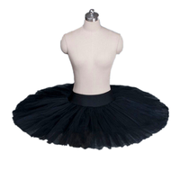 Nouvelle Robe de Ballet Professionnelle pour Femme, Jupe de Danse Noire, Blanche et Rouge, Sous-vêtements de Danse, Jupe Tutu de Ballet
