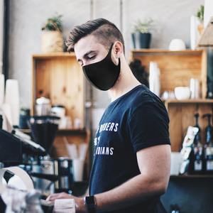 Fabricante al por mayor reutilizable ligero no poroso 3D hielo suave antipolvo Unisex máscara de seda lavable - Product Image 6