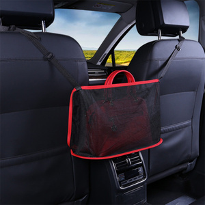 Car Organizer Seat Gap Universal Multifunction Car Organizer Seat Gap Storage Mesh Pocket Interior Accessories Car Net Pocket Handbag Holder