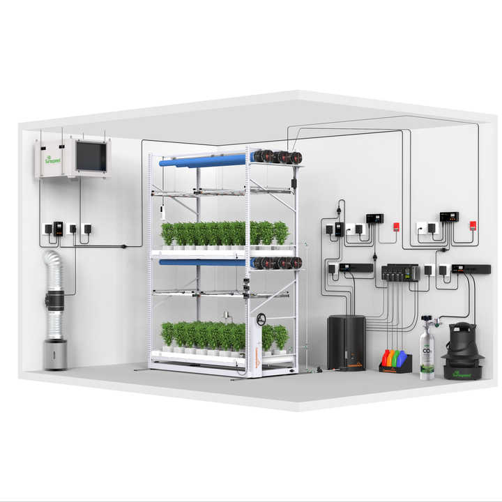 Factory Wholesale Indoor Hydroponic Vertical Garden Irrigation Growing