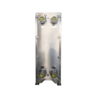 Échangeur de chaleur de plaque froide de chaleur de lait liquide sanitaire industriel d'acier inoxydable pasteurisateur échangeur de chaleur de plaque