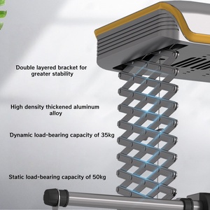 Intelligent remote control lifting automatic home balcony clothes <b>drying</b> telescopic pole electric clothes <b>drying</b> <b>rack</b> - Product Image 6