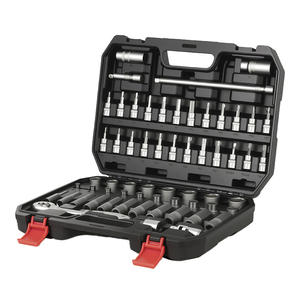 Juego de Herramientas Combinadas para Reparación de Automóviles de 53 Piezas, Llave de Impacto Manual de Acero al Carbono, Llave de Tubo Pequeña de 1/4'', Destornillador - Product Image 3