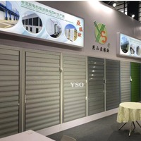 Volets en aluminium électromécaniques à ouverture horizontale pour fenêtres extérieures modernes - Certifiés ISO9001
