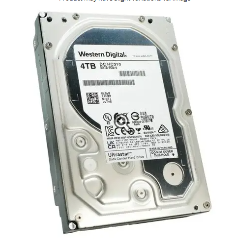 For Digital HUS726T4TALE6L4 4TB SATA 6GB/s 3.5" Ultrastar HC310 7200RPM 256MB in Stock Ready to Ship