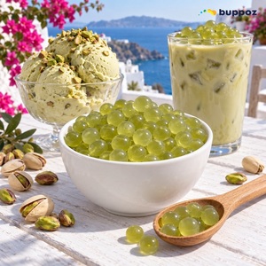 Wholesale Juice Filled Bursting Pearls Bubble Tea Milk Tea Fruit Tea Smoothie Dessert Topping Fig <b>Popping</b> <b>Boba</b> - Product Image 4