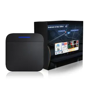 Timeknow Android Systeem Auto Spelen Ai Box Draadloze Adapter Carplay Auto Android Box 4G 64Gb Carplay Ai Box Met Youtube Netflix