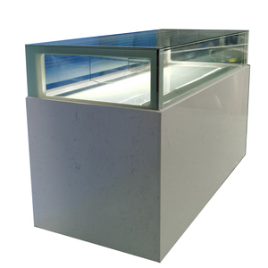 Căng tin cao tầm nhìn 280 L vuông sữa sữa sữa nước trái cây Showcase - Product Image 2