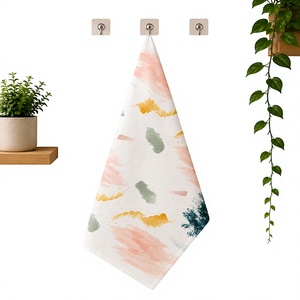 Cotton Tea <b>Towel</b> <b>Kitchen</b> Cleaning Printed <b>Towel</b> for Bakery Home Use - Product Image 1