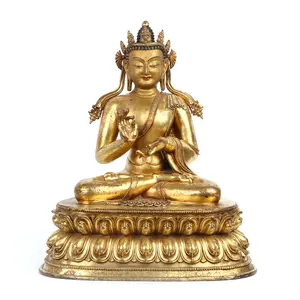 Bulk Order Handicraft Idols Exquisite Tibetan Bronze Buddha: A Magnificent Large Buddha Statue For Your Collection