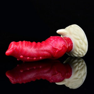 NNSX Dildo Anal con Ventosa, Dildo de Perro/Lobo, Nudo Grande, Espinas, Fricción, Estimulación del Clítoris, Pene Animal, Pene Grande, Juguetes Sexuales para Mujer - Product Image 4