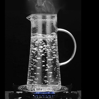 Set de pichet en verre et verre, vaisselle, pour jus faits maison, carafe, vente en gros,