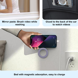Universal Magnetic <strong>Phone</strong> <strong>Ring</strong> Holder, Leather <strong>Ring</strong>, Removable <strong>Phone</strong> Grip for iPhone 12-16 - Product Image 5