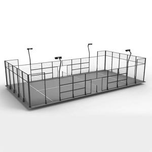 MCG 2025 <span class=keywords><strong>Cancha</strong></span> de Pádel Panorámica Más Popular, Campo Completo de Pádel, Costo de <span class=keywords><strong>Cancha</strong></span> de Pádel - Product Image 3