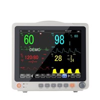 Monitor Veterinario Multiparamétrico con Pantalla Táctil de 12 Pulgadas