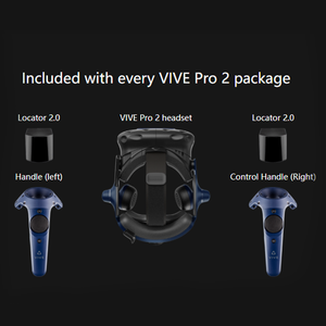 Casque de réalité virtuelle <span class=keywords><strong>HTC</strong></span> <span class=keywords><strong>VIVE</strong></span> <span class=keywords><strong>Pro</strong></span> <span class=keywords><strong>2</strong></span> édition professionnelle, kit complet, appareil VR pour PC avec système de suivi et manettes - Product Image 4