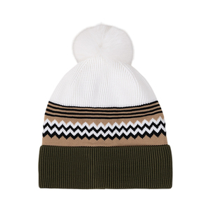 Chapeaux tricotés chauds pour l'extérieur <span class=keywords><strong>avec</strong></span> casquettes à bille Fabricants personnalisés Bonnets à pompons - Product Image 4