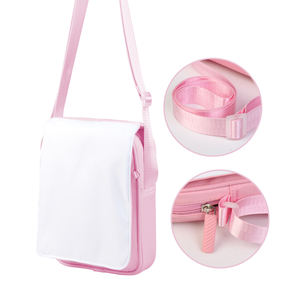 <span class=keywords><strong>Bolso</strong></span> Bandolera Mini Rosa para Mujer, <span class=keywords><strong>Bolso</strong></span> Pequeño, Lindo <span class=keywords><strong>Bolso</strong></span> de Hombro, Personalizable con Transferencia Térmica, Impresión DIY, Logotipo Personalizado, Regalo Promocional - Product Image 2