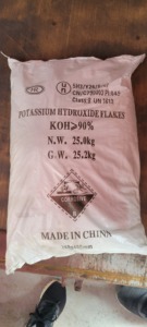 48% 90% idrossido di potassio KOH flakes - Product Image 3