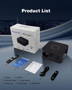 <span class=keywords><strong>Proyector</strong></span> LED Portátil con Android 11, 1080P, 3000 Lúmenes, Sonido Estéreo HIFI, WiFi 6 de Doble Banda, AirPlay, <span class=keywords><strong>Chromecast</strong></span>, <span class=keywords><strong>para</strong></span> Noches de Cine al Aire Libre - Product Image 6