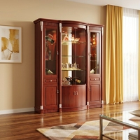 Meuble Bar en Bois Écologique de Haute Qualité, Durable, Design Moderne, Grande Capacité, pour Salon, Guangdong SZ