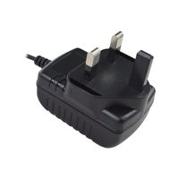 Adaptateur secteur mural AC/DC 6V 1A 6W, prise UK, CE RoHS, pour caméra de surveillance, jouet intelligent, équipement électronique, fabricant OEM