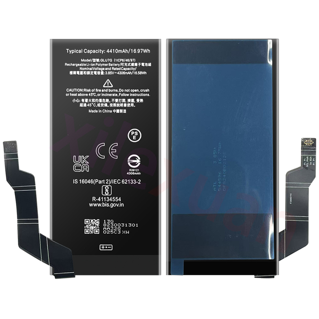 Wholesale Cheap Original Quality 3.85V 4350mAh GLU7G Replacement Battery for Google Pixel 6A 5G Genuine Phone Battery