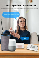 Contrôleur de disjoncteur/interrupteur LED Wi-Fi intelligent pour la maison, télécommande sans fil compatible avec l'application Tuya, 10A 240V Max, tension maximale 220V Max