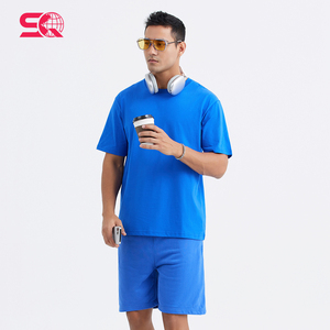 T-shirt personnalisé par le fabricant, impression sur mesure, 200 g/m² |   T-shirt en coton épais coupe ample et oversize – <span class=keywords><strong>Achat</strong></span> en gros à prix compétitif - Product Image 3