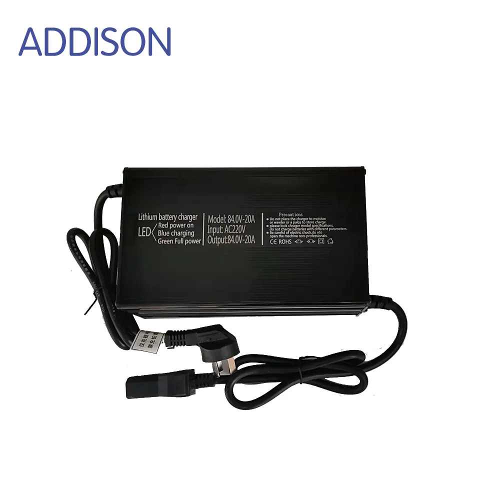 Mise hors tension automatique chargeur de batterie de véhicule électrique 48V12AH 60V20AH 72V32AH