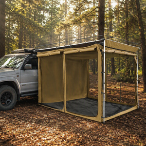 Tente latérale pour toit de voiture SUV Tout-terrain Été Camouflage Imperméable Protection solaire Tissu Oxford 420D Équipement de <span class=keywords><strong>camping</strong></span> en plein air - Product Image 6