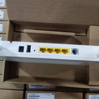 Echolife HG8145V5 Routeur WiFi AC double bande 4GE 1Tel 2.4GHz 5GHz Fibre optique ONT & ONU avec site Web de configuration personnalisé