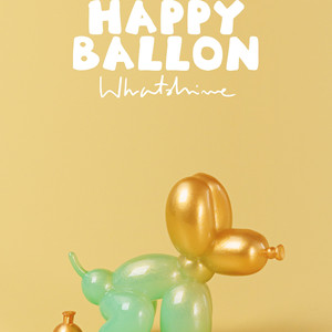 Venta al por mayor de auténticos Happy Bubble Dogs Minis, Happy Balloon Dog Serie 1, Balloon Dog Beans V1, Caja Sorpresa, Regalo de Cumpleaños de Moda - Product Image 4