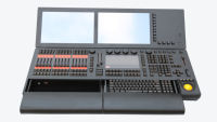 Console d'Éclairage Scénique MA2 DMX avec CPU i7, Deux Écrans Tactiles Motorisés de 15,4 Pouces pour le Contrôle Intelligent de l'Éclairage d'Événements et de Concerts