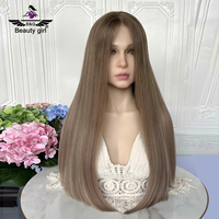 Perruques israéliennes en vente Boutique de perruques naturelles douces et fines Cheveux complets Ombre Blonde Hd Lace Perruques juives Full Lace