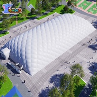 Dôme Gonflable Personnalisé pour Terrain de Football en Intérieur, Tente Dôme à Membrane, Structure de Support