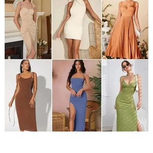 Vestidos Maxi de Primavera para Mujer, Casuales, de Manga Larga, Estampados Florales, Cuello Redondo, Vestido Largo Bohemio para Mujer, para la Playa o Fiestas - Product Image 1