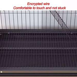 Jaulas <span class=keywords><strong>para</strong></span> Gatos de Acero Inoxidable, Grandes, Metálicas, <span class=keywords><strong>para</strong></span> Interiores, Varios Modelos, con Ruedas y <span class=keywords><strong>Bandeja</strong></span>, Venta al Por Mayor - Product Image 4