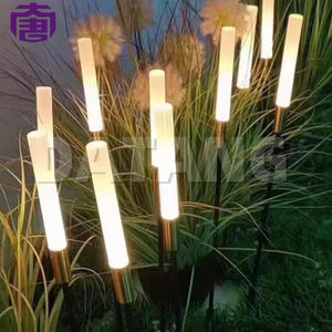 Lámpara solar LED acrílica esmerilada para exteriores, impermeable, para jardín, césped, luces decorativas de ambiente. - Product Image 3