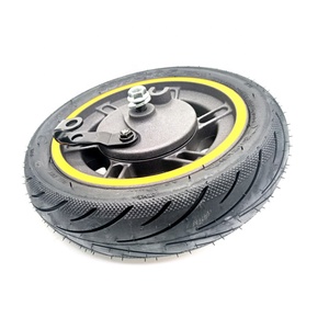 Roue Avant King Sunny pour <span class=keywords><strong>Trottinette</strong></span> Max G30 – <span class=keywords><strong>Pneu</strong></span> Tubeless avec Frein à Tambour – Pièces et Accessoires de <span class=keywords><strong>Trottinette</strong></span> - Product Image 4