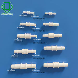 Connecteur Pagode en Plastique PP Blanc Jiyou 1.6-4.0mm pour Imprimante Jet d'Encre UV, Raccord Rapide Droit pour Tube Rigide - Product Image 1