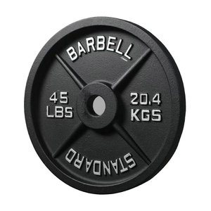 Ensemble de plaques de poids en fonte de 25 kg, diamètre 50 cm, plaques de bumper pour la musculation, l'entraînement quotidien et la remise en forme - Product Image 6