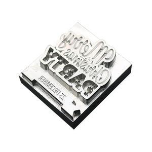 Moule de poinçonnage personnalisé pour marquage alimentaire à chaud, en acier inoxydable 304, épaisseur 12 mm, taille 50x50 mm, produit ménager - Product Image 5