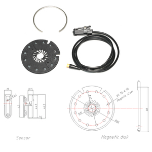Sensor PAS KT D12L SM Impermeable para Bicicleta Eléctrica, Sensor de Asistencia con 12 Imanes - Product Image 2