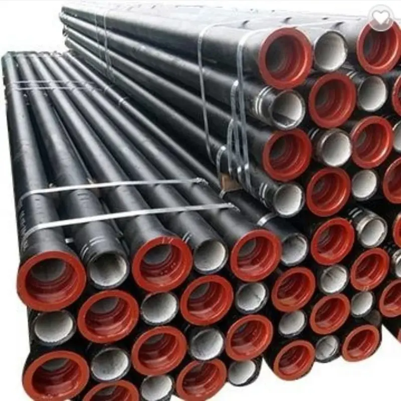 K9 C25 C30 C40 ductile iron pipe with SRC lining internal