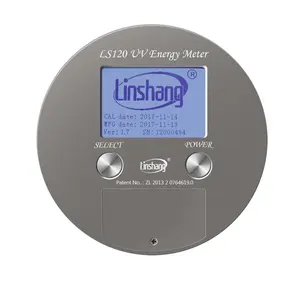 LS120 Độ Chính Xác Cao LCD Hiển Thị Năng Lượng UV Meter Tia Cực Tím Mật Độ Năng Lượng Bức Xạ Nhiệt Độ Tester