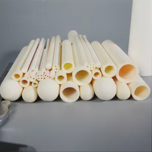 Customizable caliber length open port china alumina ceramic tube supplier