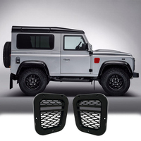 Accessoires extérieurs très demandés : Grilles d'aération latérales compatibles avec les Land Rover Defender 90, 110, 130 classiques